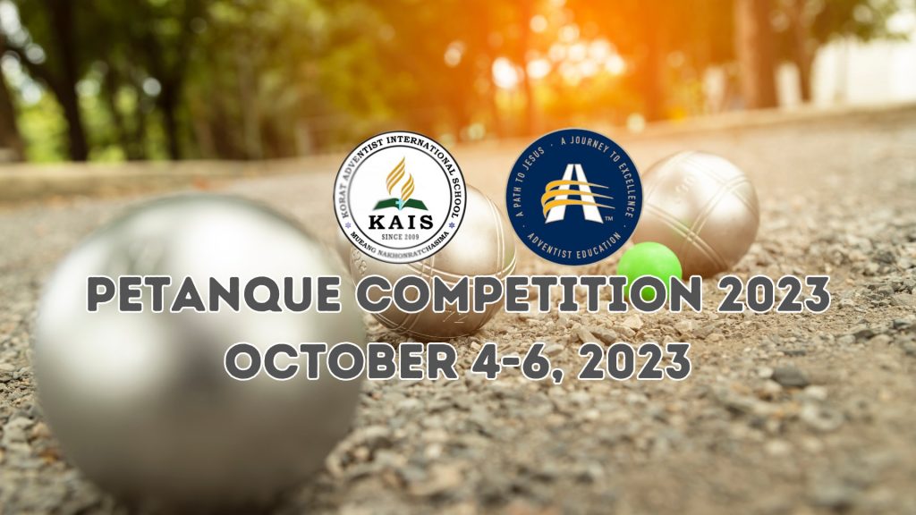 KAIS Petanque Competition